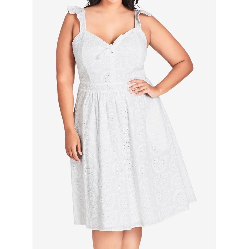 white dress size 18w