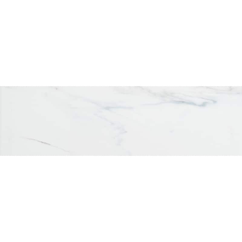 Minerva 4x13 Grey Matte Marble Look Porcelain Tile - Floor, Wall, Backsplash