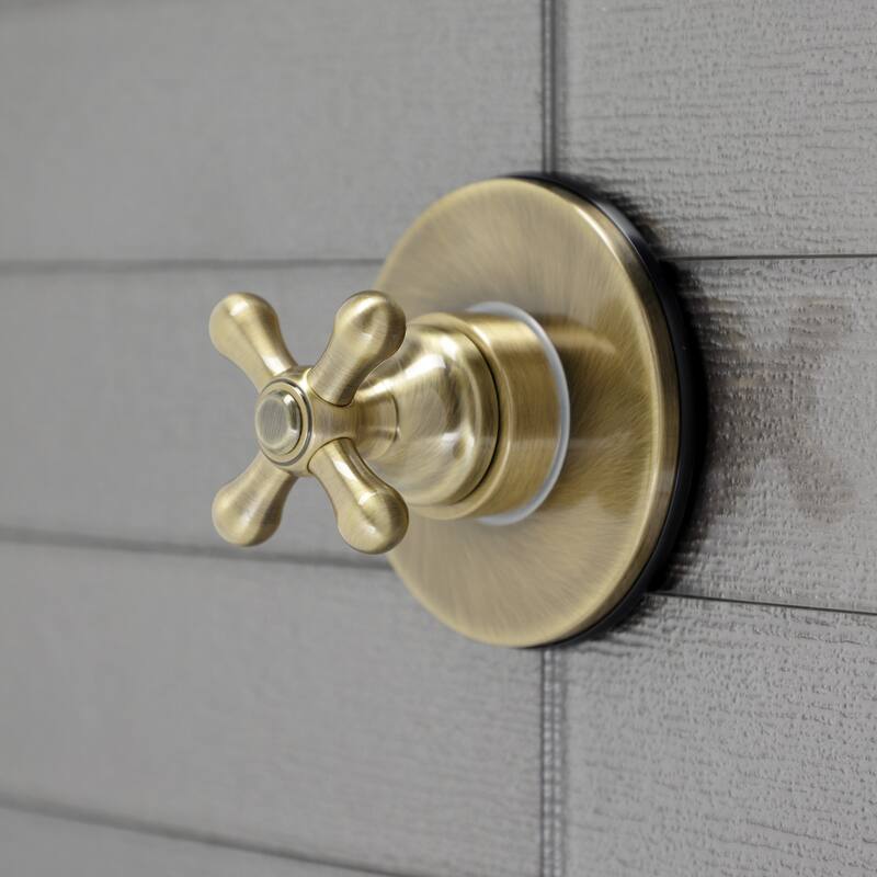 Kingston Brass Single-Handle Three-Way Diverter Valve with Trim Kit