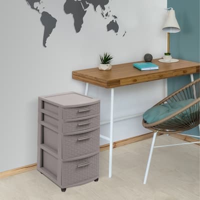 MQ Eclypse 4-Drawer Rolling Storage Cart