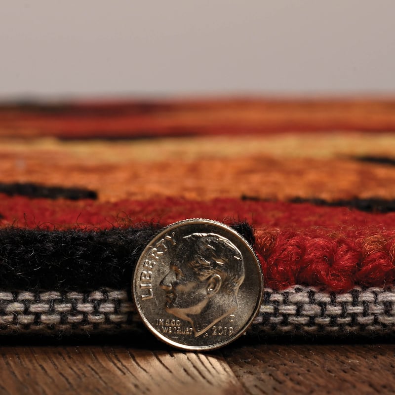 Trio Autumn Leaves Area Rug