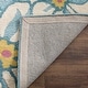 preview thumbnail 6 of 12, SAFAVIEH Handmade Blossom Light Blue Wool Rug