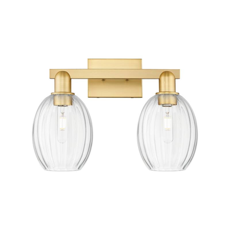Innovations Lighting Downtown Urban - Preston - 2 Light 16" Bell Shade Bath Vanity Light
