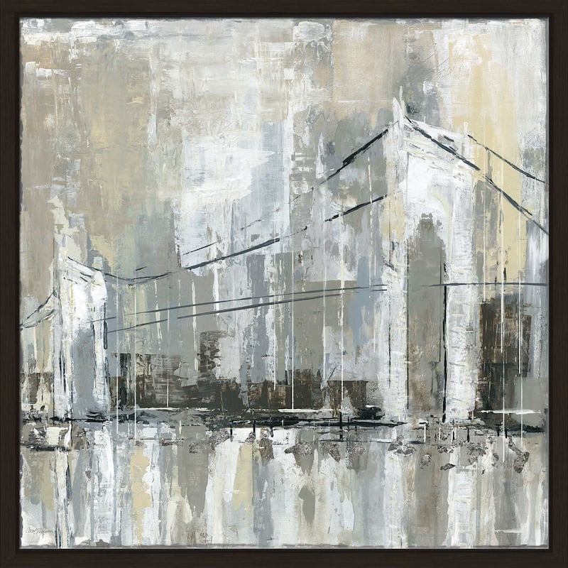 "Midtown Bridge I" by Carol Robinson Print on Floating Canvas