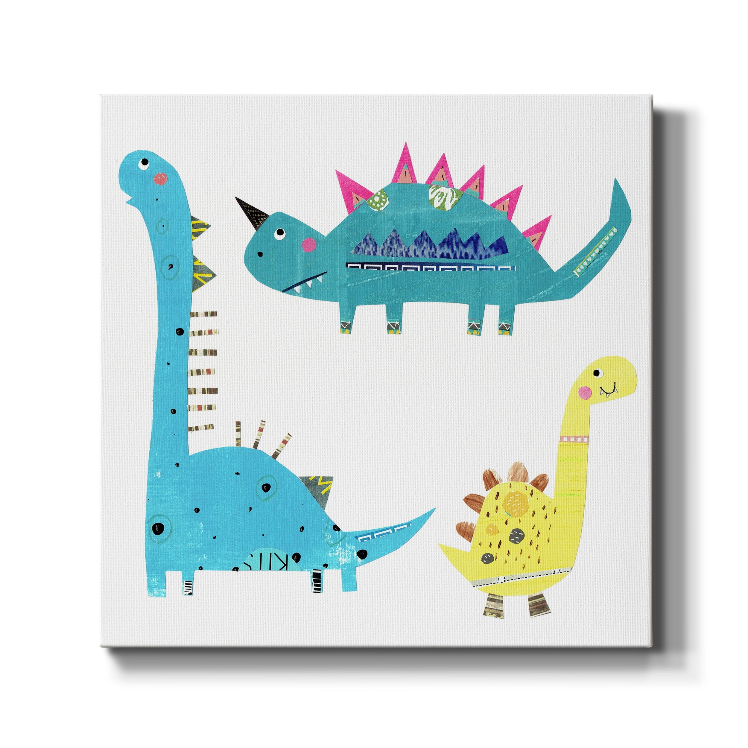 Dino Trio-Premium Gallery Wrapped Canvas - Ready to Hang
