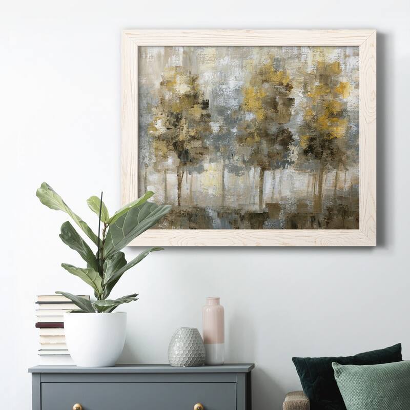 Linen Trees-Premium Framed Canvas - Ready to Hang