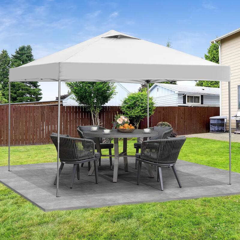Ainfox 10 x 10 ft Pop-Up Party Canopy Tent Gazebo