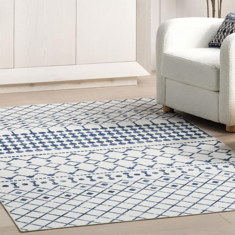 Nuloom Moroccan Blythe SpinClean Machine Washable Area Rug