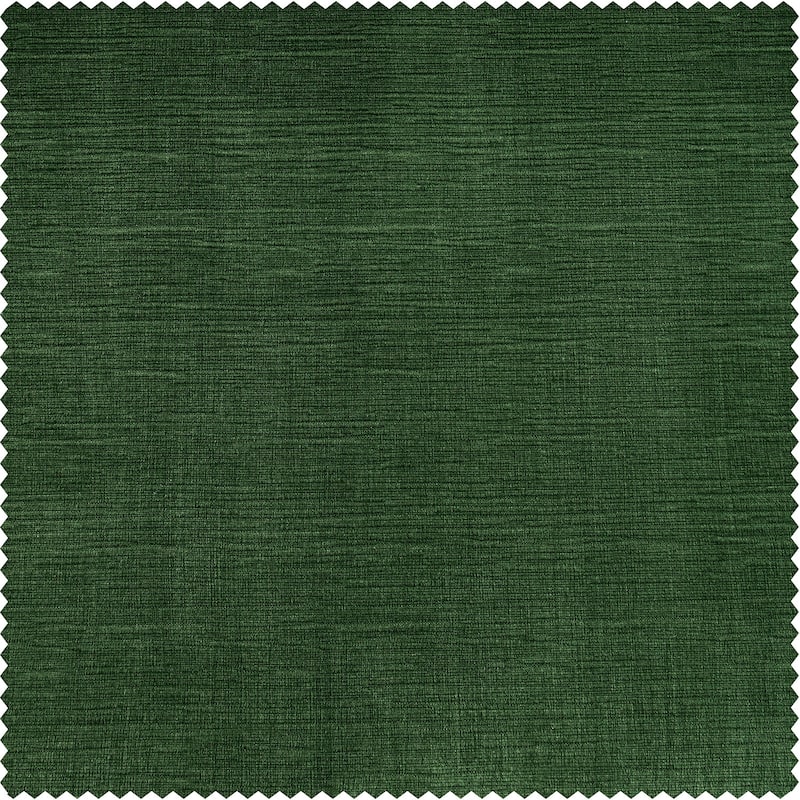 Exclusive Fabrics Ravello Burnout Velvet Curtains (1 Panel) Room Darkening Curtains For Bedroom & Living Room Curtains