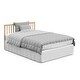 preview thumbnail 15 of 52, Storkcraft Hillcrest 4-in-1 Convertible Crib - Converts to Toddler Bed, Daybed, and Full-Size Bed, JPMA Certified