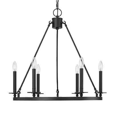 Millennium Lighting 46706 Florence 6 Light 26" Wide Taper Candle