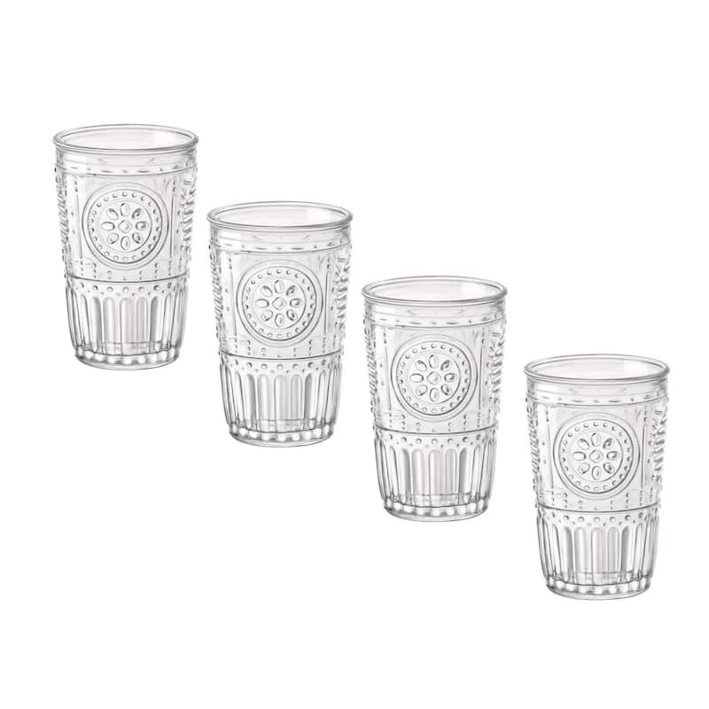 Bormioli Rocco Set Of 4 Romantic Glasses - Set of 4