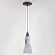 preview thumbnail 10 of 9, Vaxcel Lighting P0409 Milano 4" Wide Mini Pendant with Marble Glass