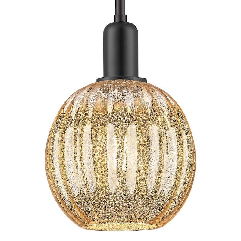 Innovations Lighting 716-1S-G458-7ME Preston 7" Wide Mini Pendant with - Matte Black