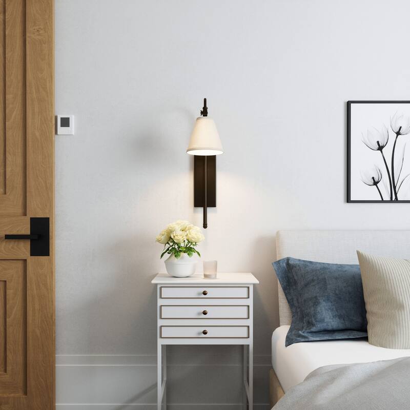 Brio Lighting Danica - 1 Light Dimmable Wall Sconce