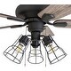 preview thumbnail 5 of 6, The Gray Barn Rugaard 42-inch Bronze 3-light LED Ceiling Fan