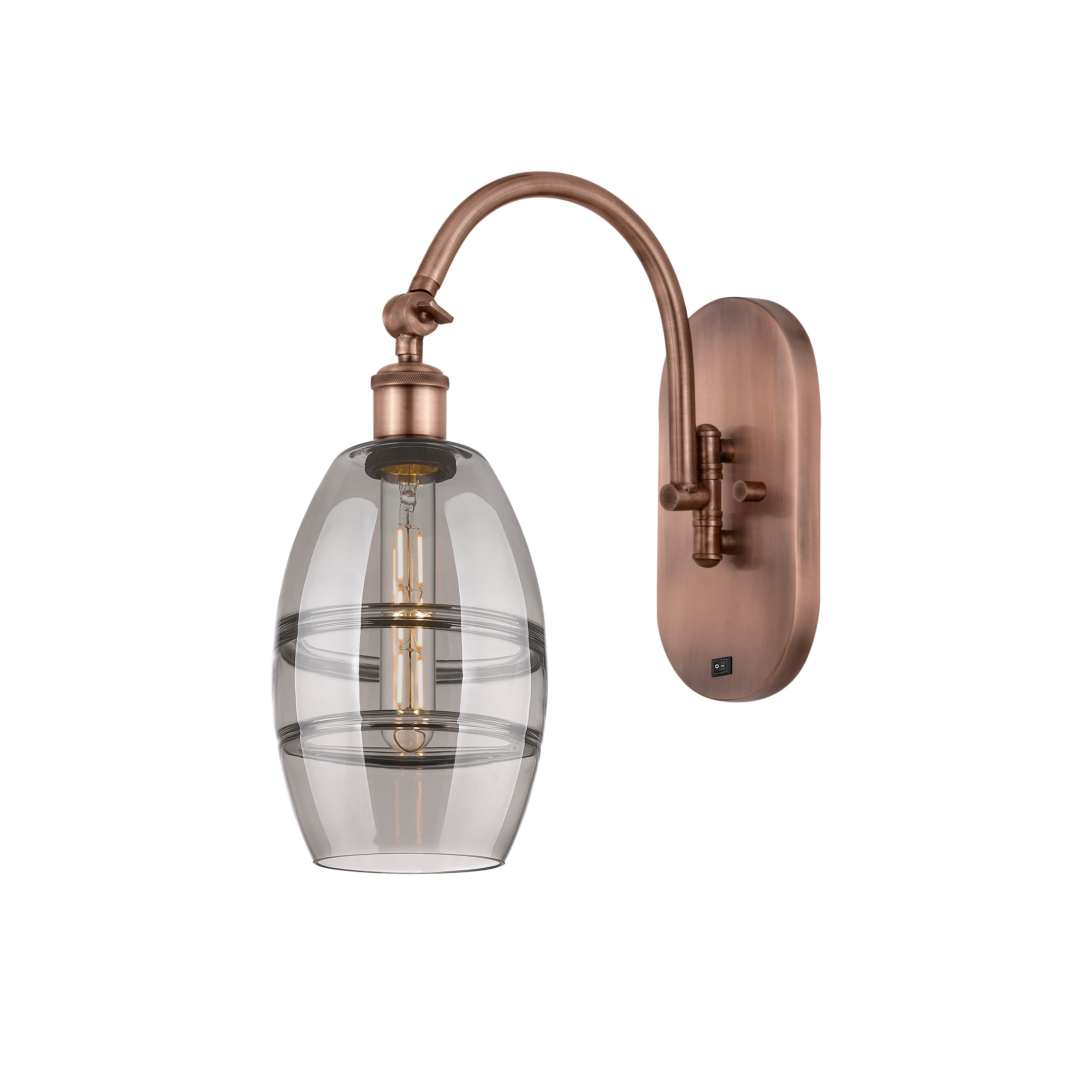 Option Antique Copper / Light Smoke Shade