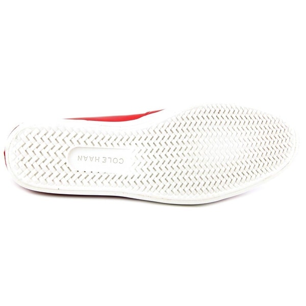 cole haan red patent leather loafers