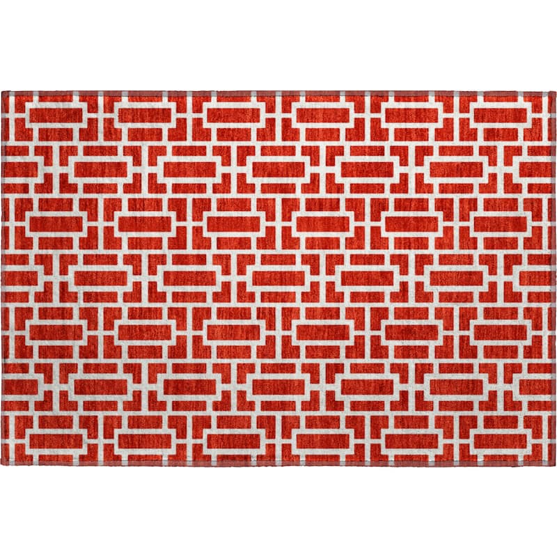 Premium Washable Super Soft Modern Geo Mayfield Rug
