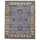 preview thumbnail 1 of 7, One of a Kind Hand-Tufted Persian 8' x 10' Oriental Wool Blue Rug - 8' x 10'