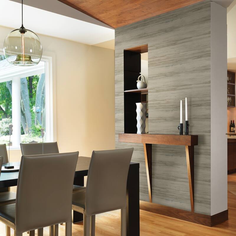 A-Street Prints Sandhurst Neutral Abstract Stripe Wallpaper