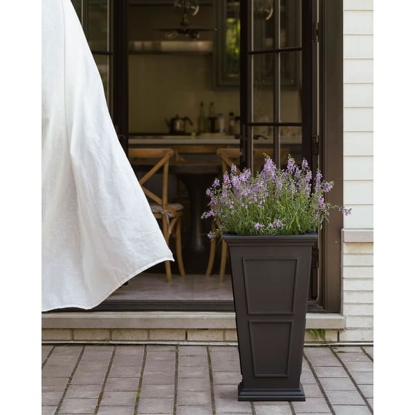Veradek Brixton Tall 28-inch Planter - On Sale - Bed Bath & Beyond