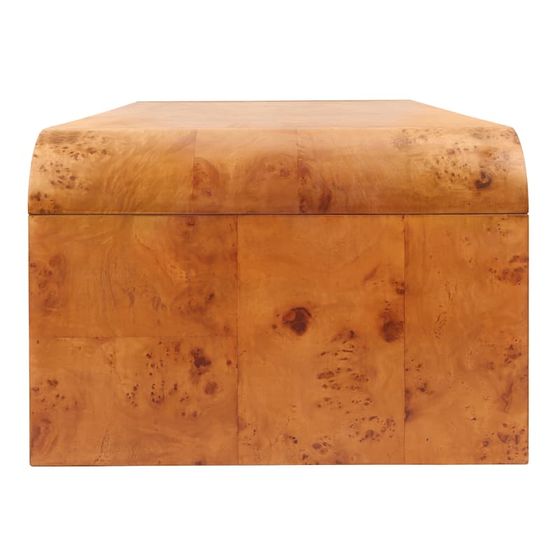 NPD Furniture Adriel Burl Wood Coffee Table