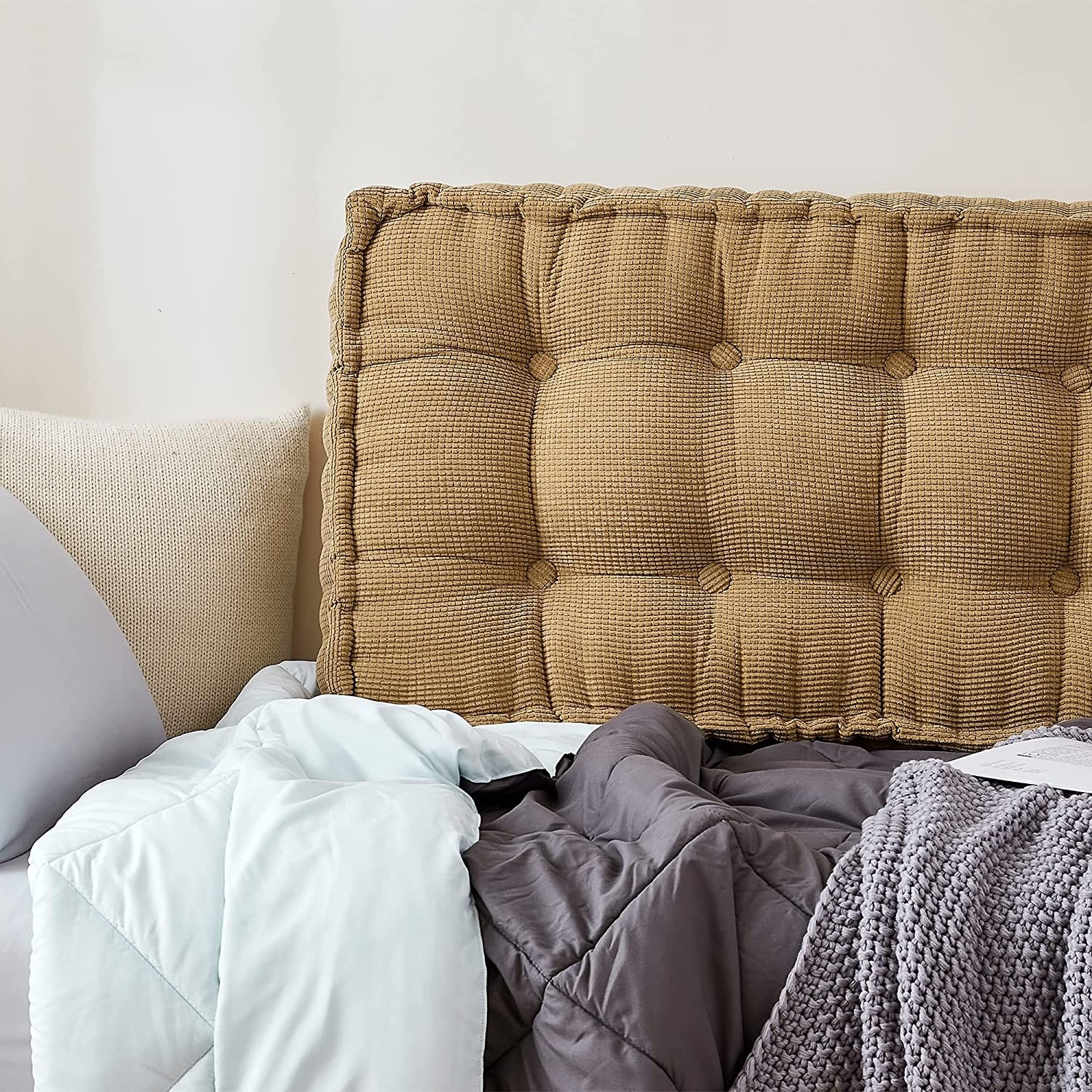 Rainha Ultra Thick Tufted College Dorm Headboard by DormCo-image