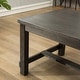 preview thumbnail 21 of 28, Roundhill Furniture Leviton Antique Black Finished Wood 7-piece Dining Set