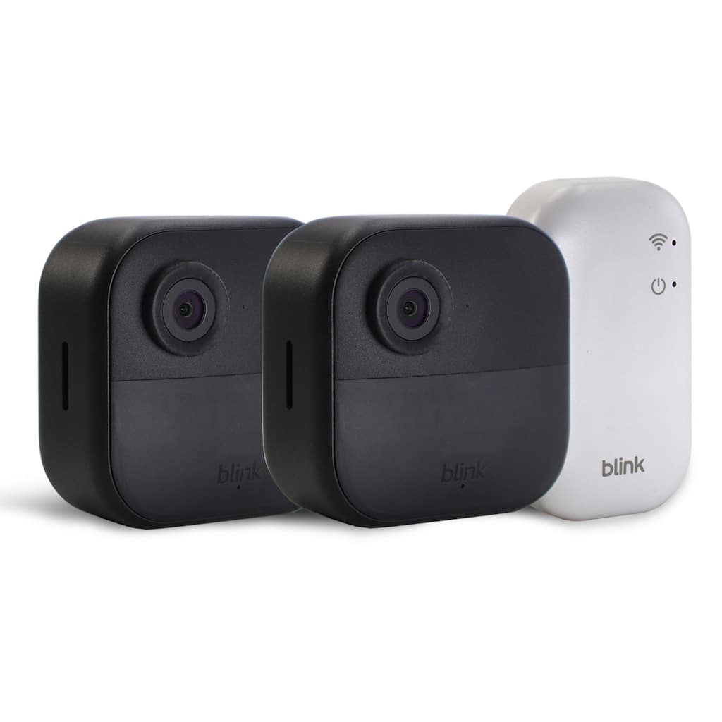 Blink Outdoor 4 Wireless Smart Security Camera - Sync Module Core Included (2 Cameras) - Black
