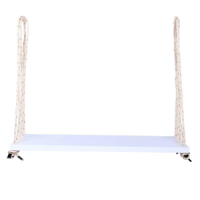 Wood Outdoor Porch Swing Daybed with Cushion&Pillows
