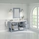 preview thumbnail 56 of 56, James Martin Vanities Breckenridge 60" Single Vanity, Serenity Blue