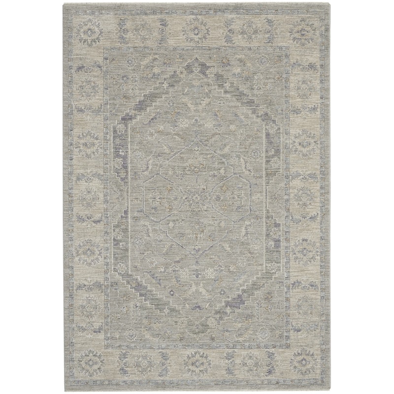 Power Loomed Floral Traditional Area Rug - 71' X '47' X '0.5