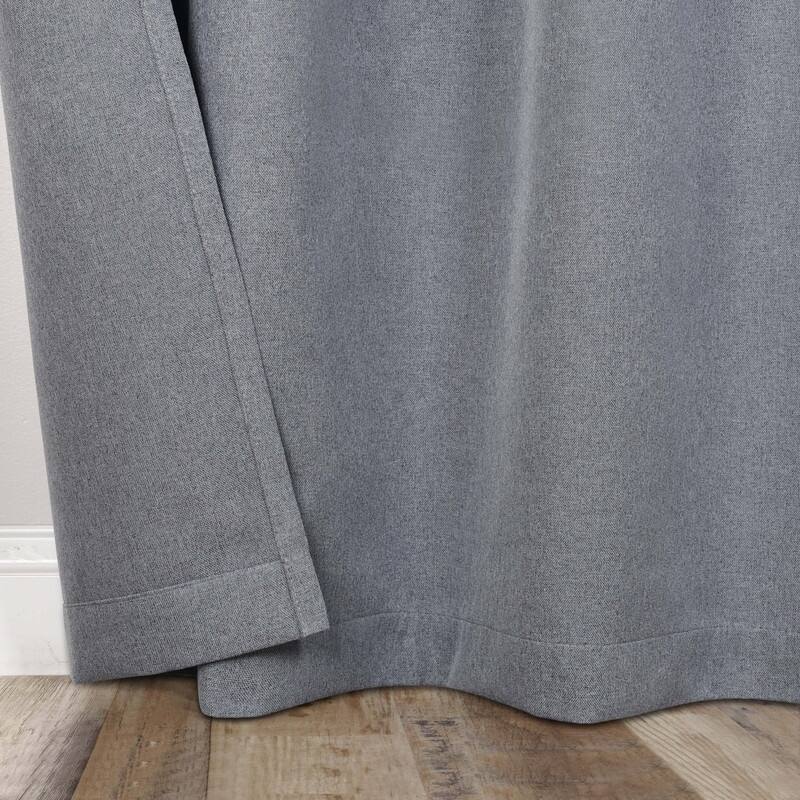 Superior Neal 100% Blackout Grommet Curtains, Set of 2 Panels