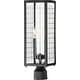 preview thumbnail 1 of 2, Maxim 30699CL Magnus 2 Light 20" Tall Post Lantern Black