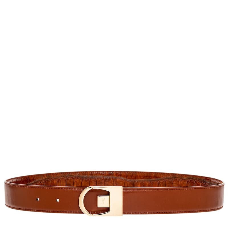 Saint Laurent Reversible Belt 1.2" Wide
