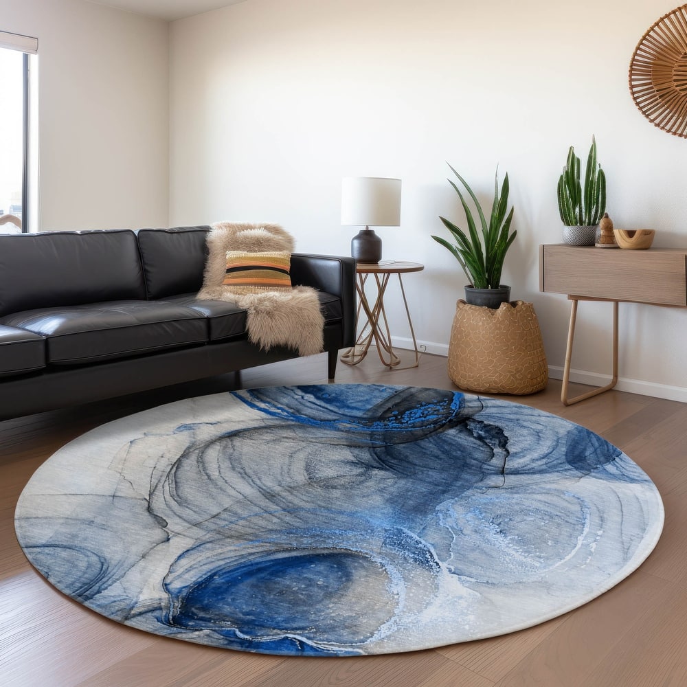Premium Washable Super Soft Abstract Contemporary Mayfield Rug