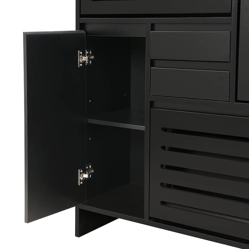 Shoe Storage Cabinet with Wall Cabinet, Breathable Flip Drawer Shoe Rack, Space-Saving Shoe Organizer Cabinet for Entryway