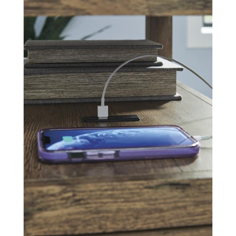 Signature Design by Ashley Fendenmore Chairside End Table - 14" W x 24" D x 25" H