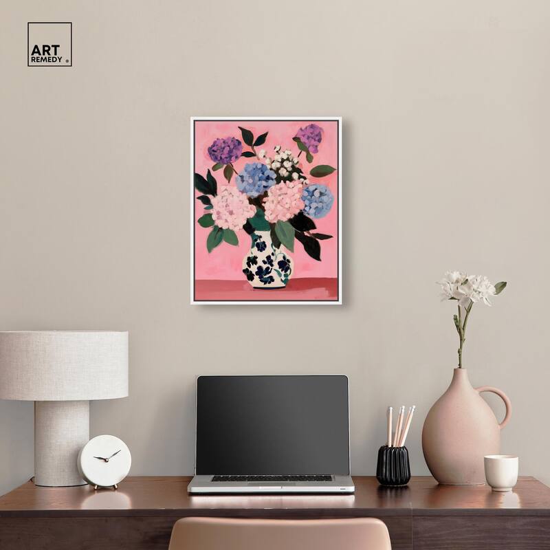 Flower Pot Dream II Canvas by Art Remedy