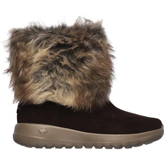 flat brown leather booties