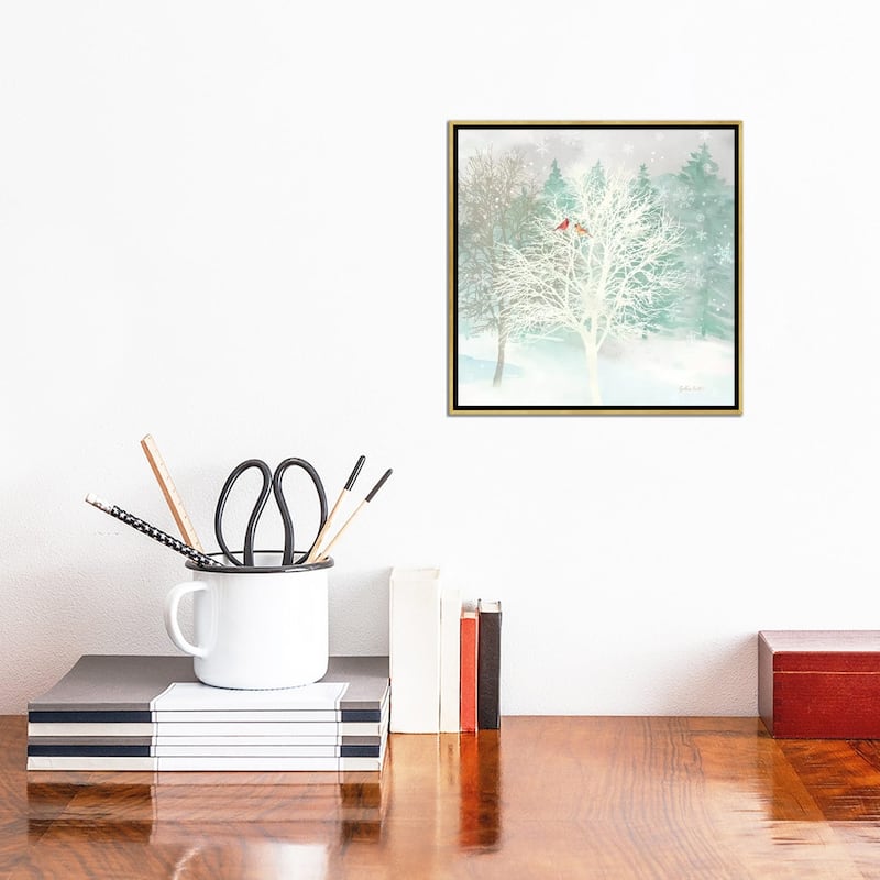 iCanvas "Winter Wonder I " by Cynthia Coulter Framed Canvas Print