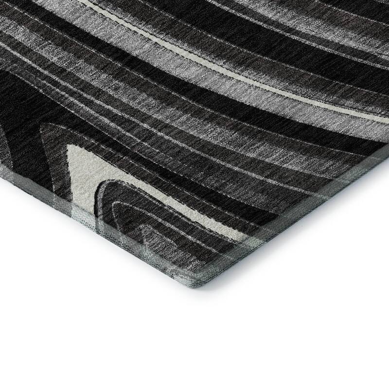 Premium Washable Super Soft Modern Waves Mayfield Rug