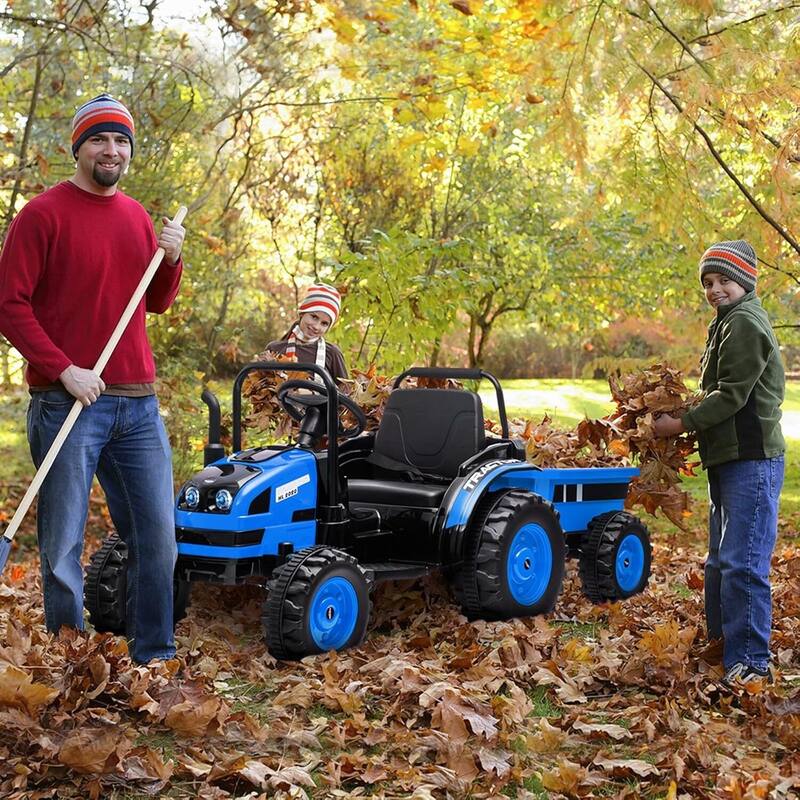 Ride on Tractor with Tiltable Trailer