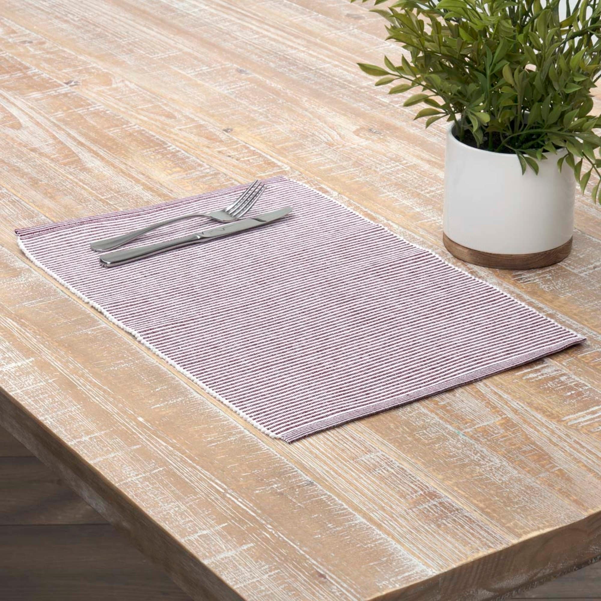 Ashton Ribbed Placemat Set Placemat 12x18 Overstock 17931391