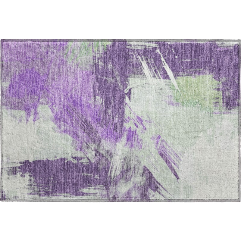 Premium Washable Super Soft Modern Brushstrokes Mayfield Rug