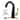 WOWOW Single Handle Gooseneck Bathroom Faucet with Deckplate Included