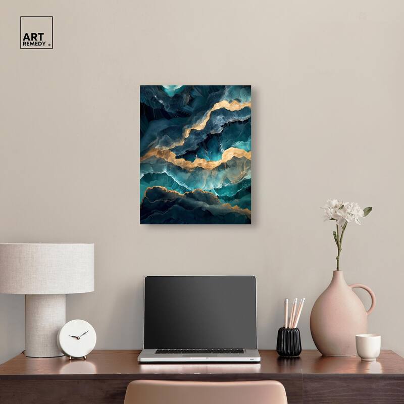 Power Edge I Canvas by Art Remedy, Gallery Wrapped
