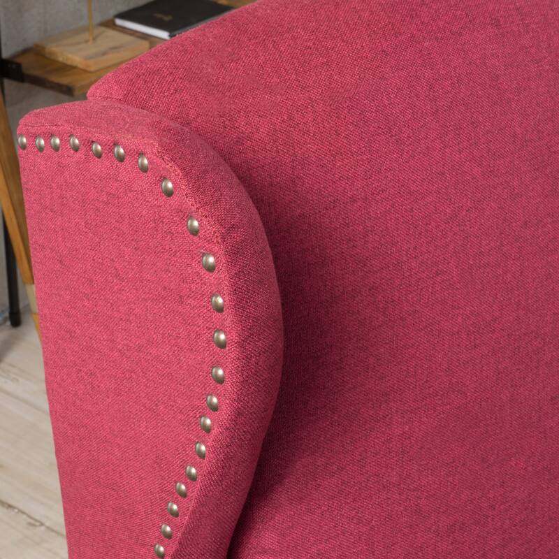 Wescott Wingback Pushback Recliner by Christopher Knight Home