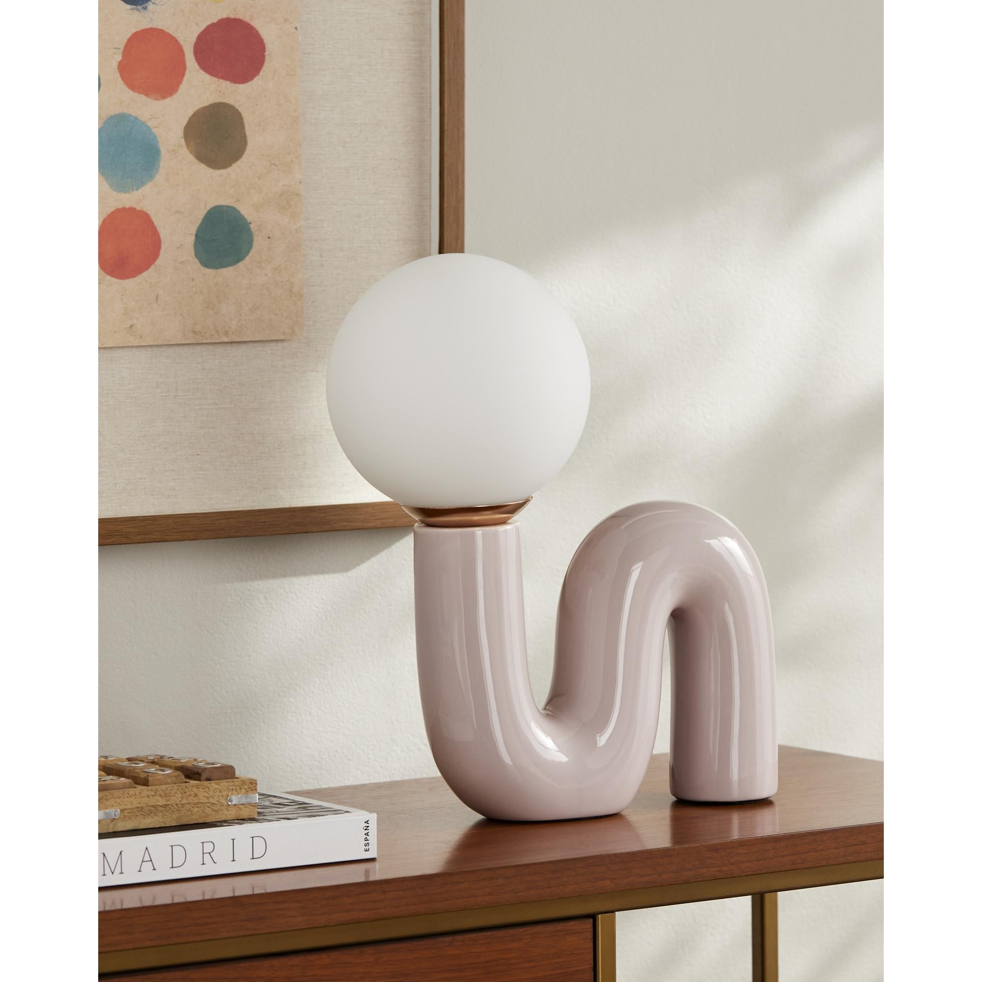 Livabliss Oyri Modern & Contemporary Accent Table Lamp - 15"H x 10"W x 7"D